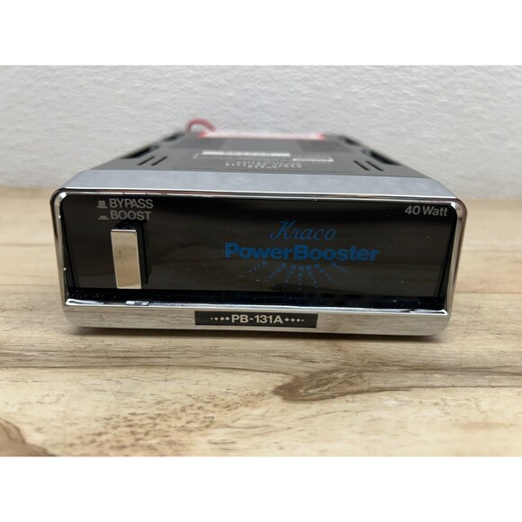 Vtg Kraco 40 Watt Car Stereo Power Booster 12V Model PB-131A NOS Made In Japan - Picture 3 of 16